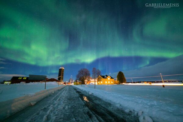 fotografare l'aurora boreale