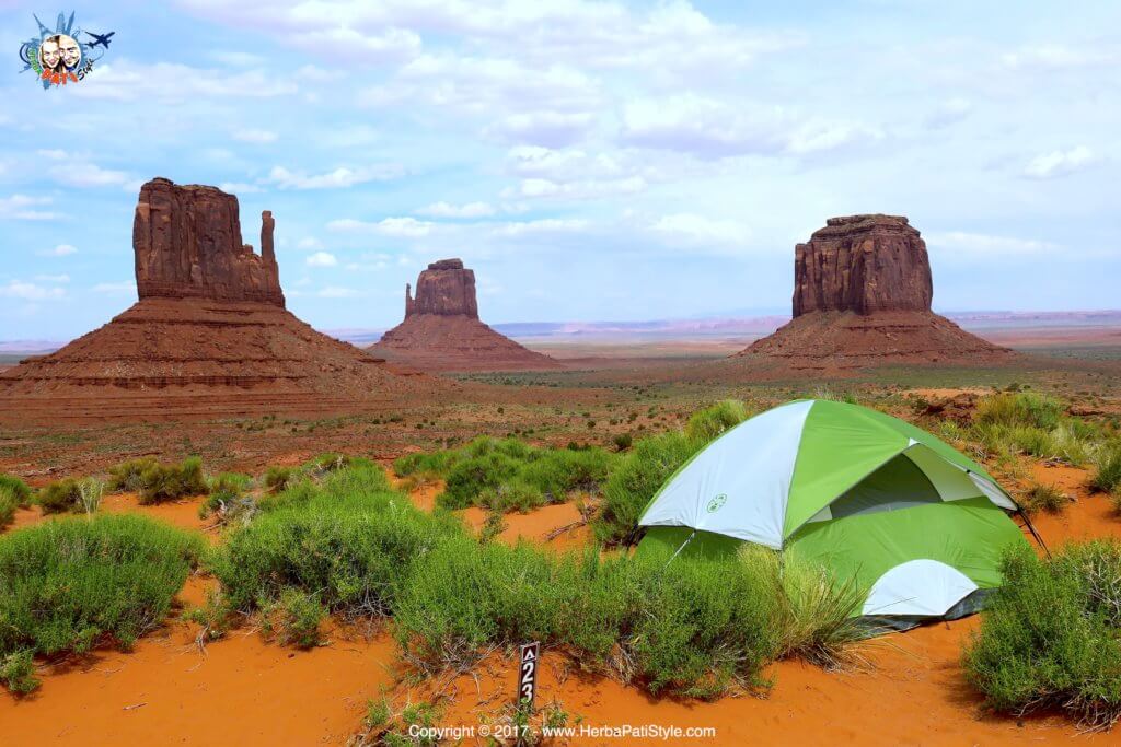 Camping alla Monument Valley