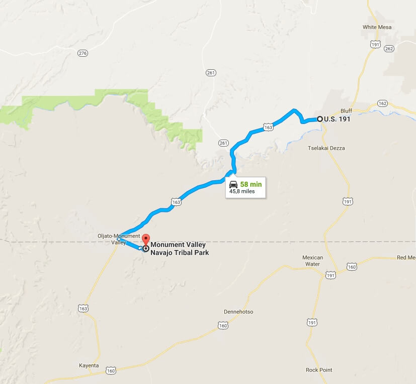 Camping alla Monument Valley