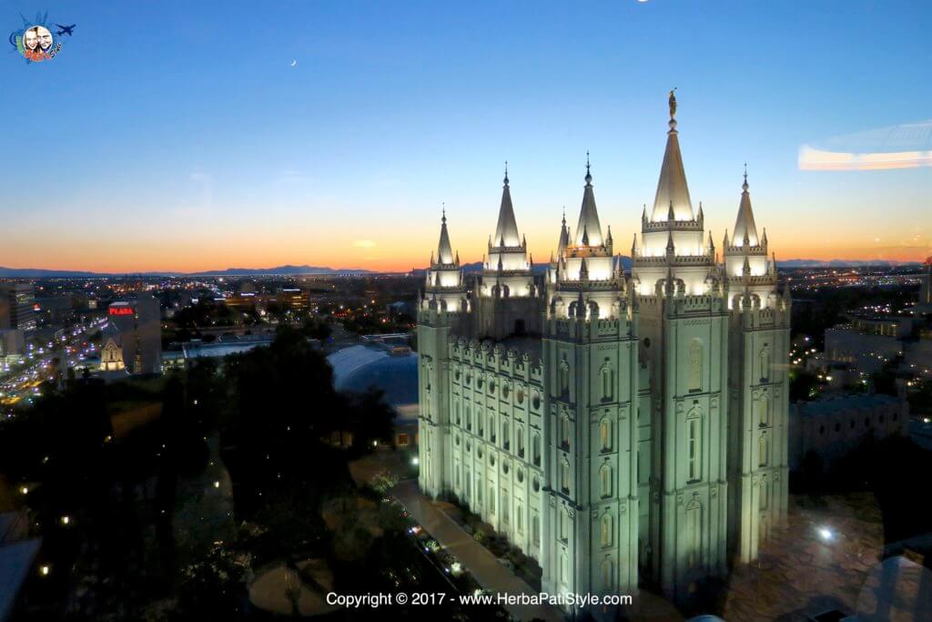Tramonto al The Roof Restaurant - Ristorante a Salt Lake City Tramonto al The Roof Restaurant - Ristorante a Salt Lake City