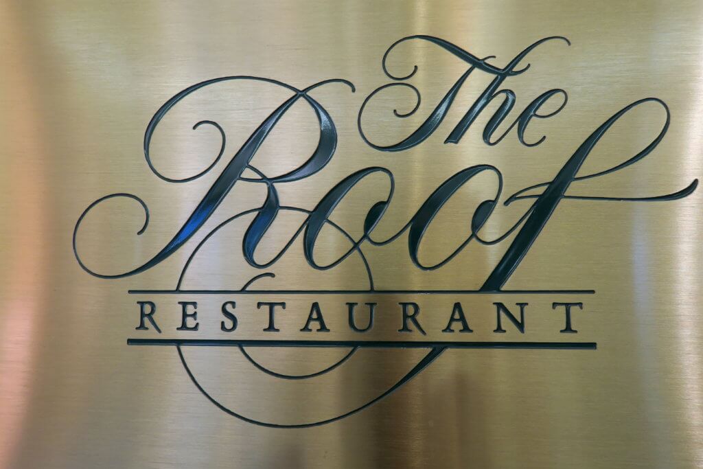 Logo del The Roof Restaurant, ristorante a Salt Lake City Logo del The Roof Restaurant, ristorante a Salt Lake City