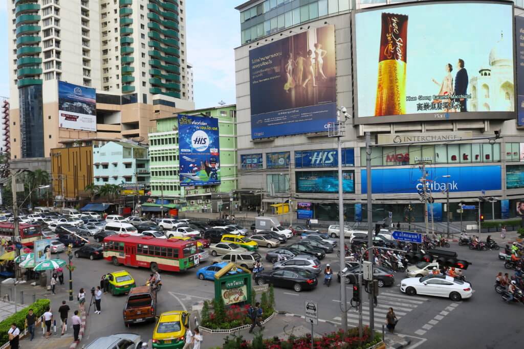 Traffico a Bangkok