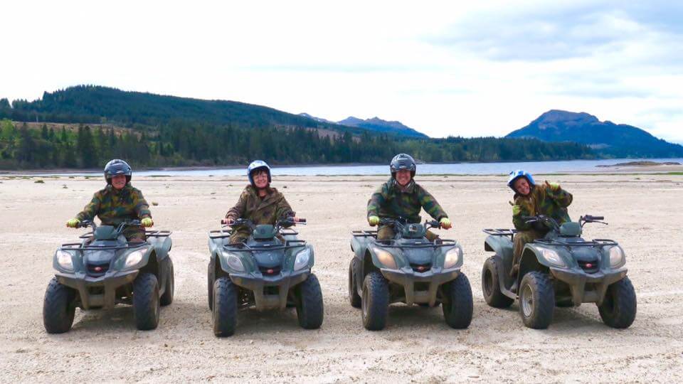 Scozia in quad