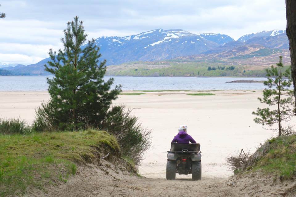 Scozia in quad