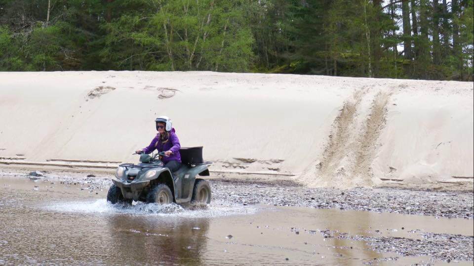 Scozia in quad