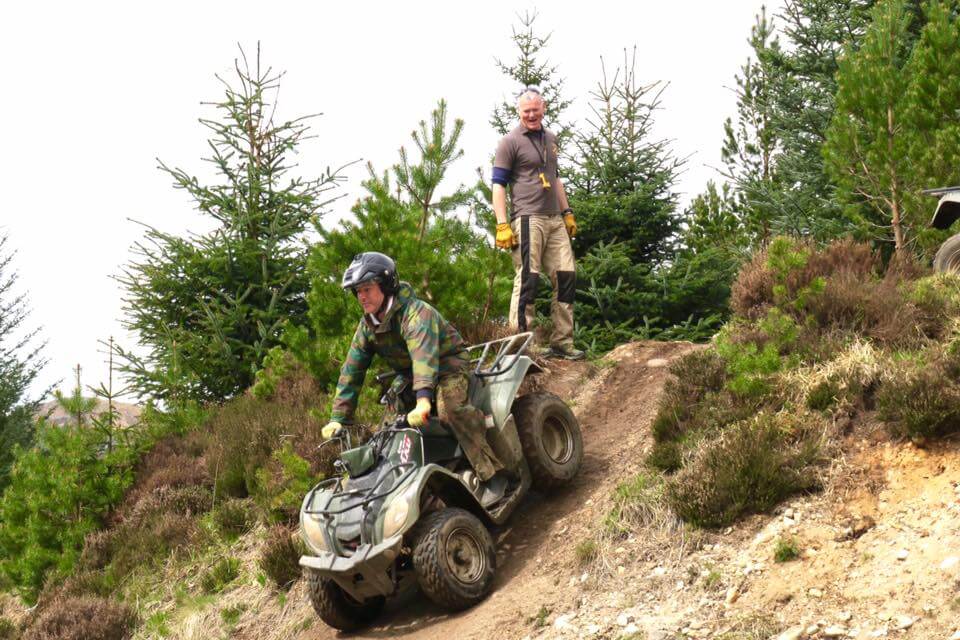 Scozia in quad