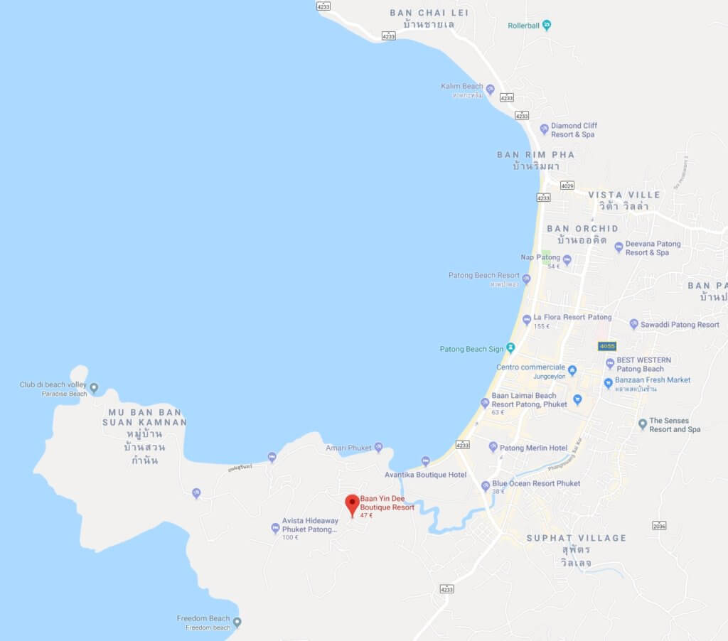 Hotel vista mare a Patong - posizione spettacolare