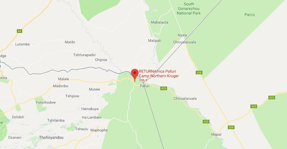 Lodge nel Nord del Kruger: il RETURNAfrica Pafuri Camp