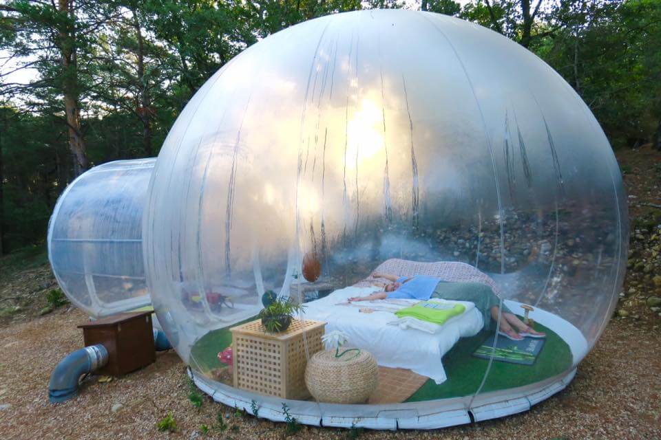 Dormire in una bolla in Francia - Admirons La Nature