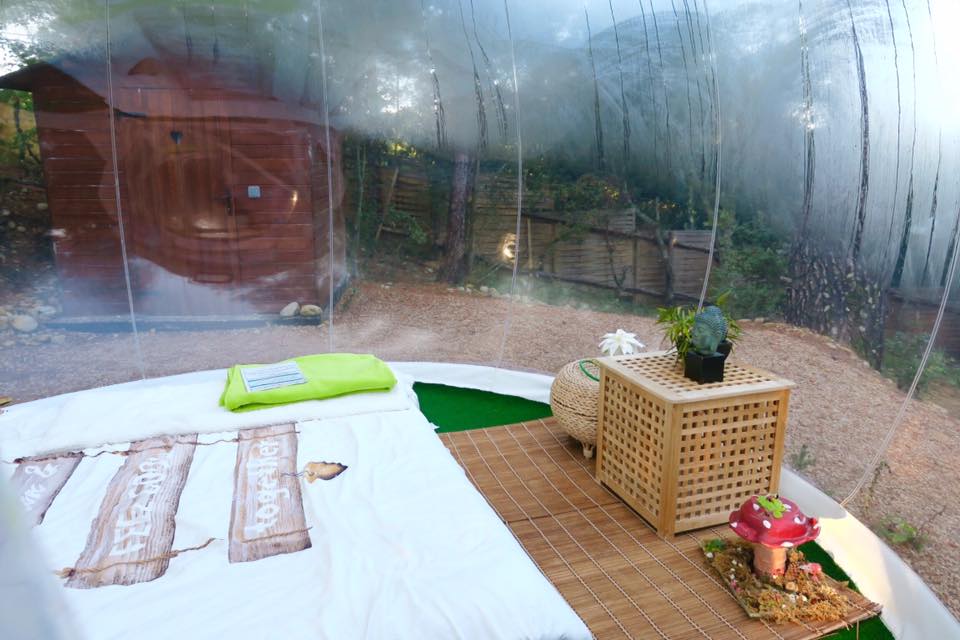 Dormire in una bolla in Francia - Admirons La Nature