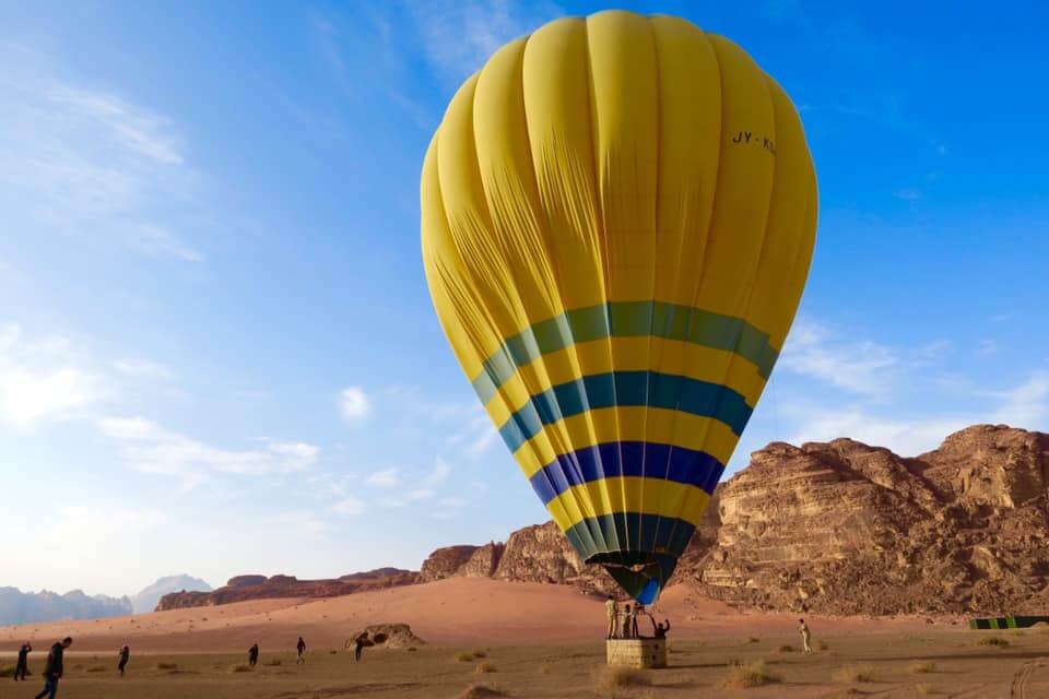 mongolfiera wadi rum