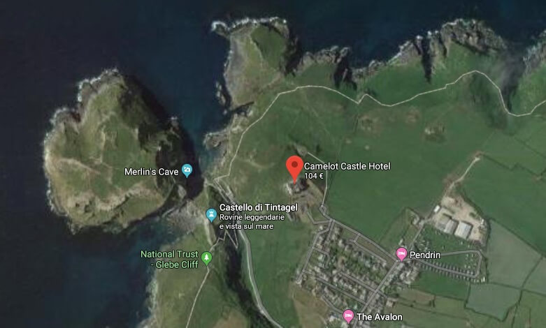Dormire in un castello in Cornovaglia: il camelot Castle