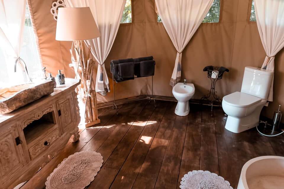 dormire in un glamping