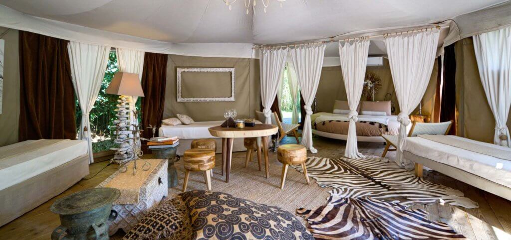 dormire in un glamping