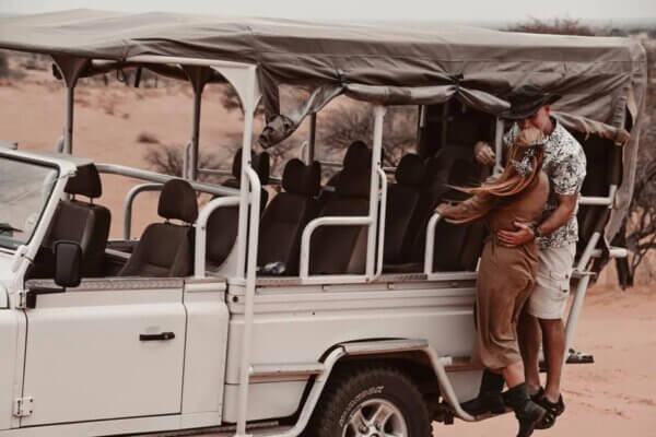 valigia per un safari