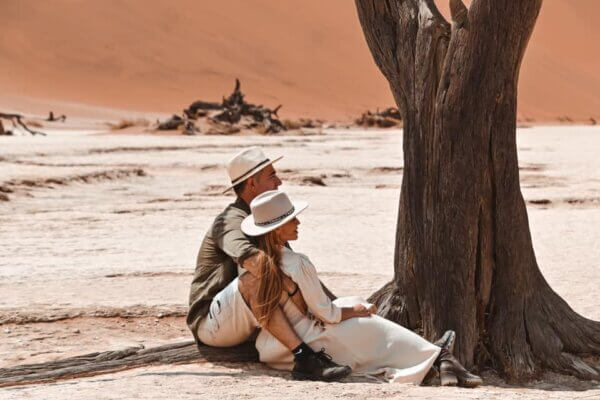 Esplorare la Deadvlei in Namibia