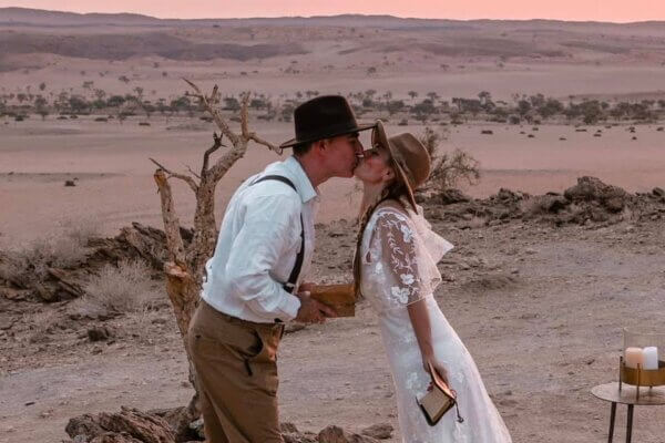 Rinnovo dei voti in Namibia