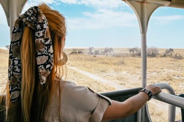 valigia per un safari