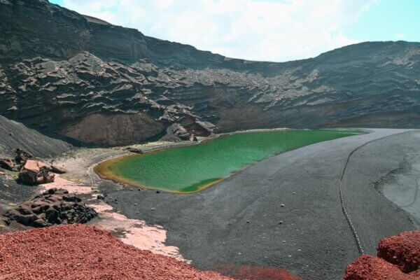 Lago Verde di Lanzarote
