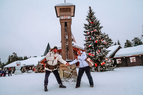 Babbo Natale a Rovaniemi