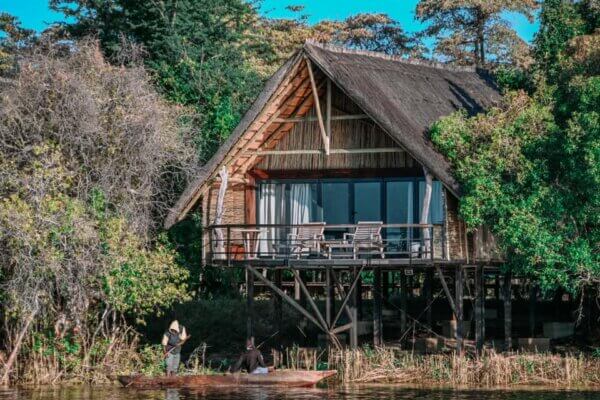 Bungalow sull'Acqua in Namibia