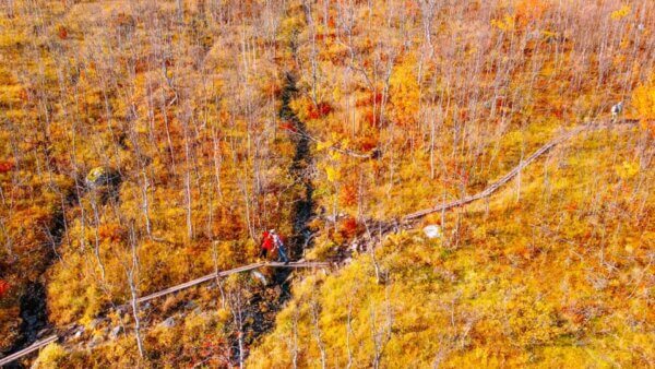 Trekking a Segla