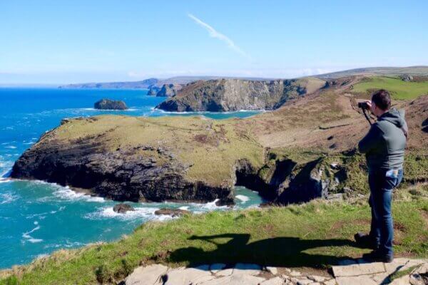 Tintagel Castle! width=