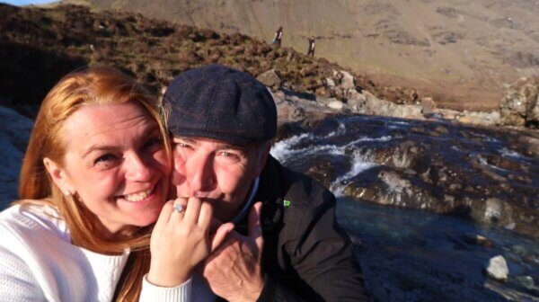 Proposta di matrimonio in Scozia