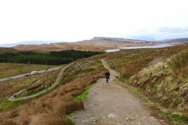 trekking The Old Man of Storr