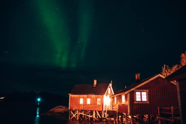 Dove vedere l'aurora boreale in Norvegia