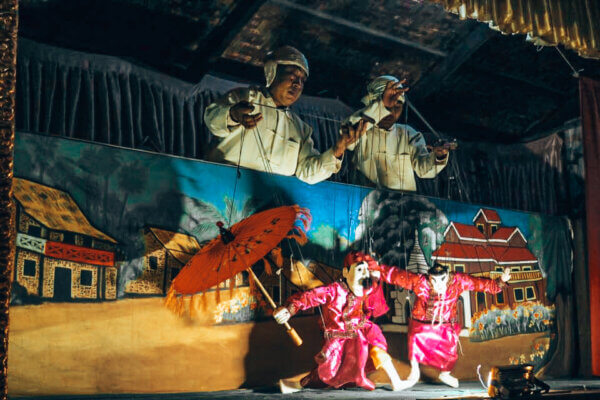 puppets a Bagan