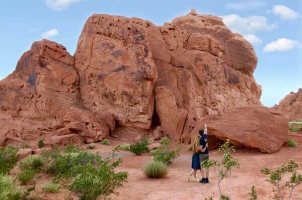 Camping alla Valley of Fire