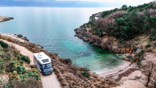 Isola di Krk in camper