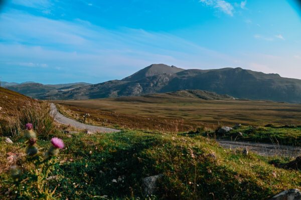 Sosta panoramica in camper a Garve