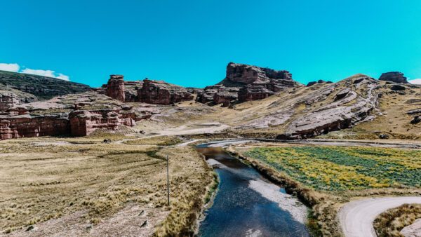 Paesaggio roccioso del Cañón de Tinajani